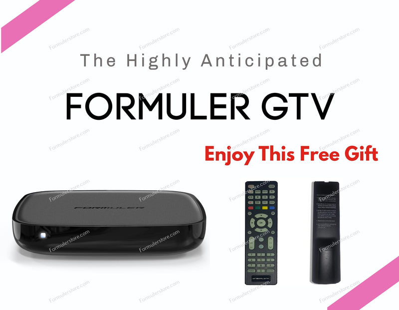Formuler GTV 4K Media Streaming Box Formulerstore.com Luminous Original Remote 