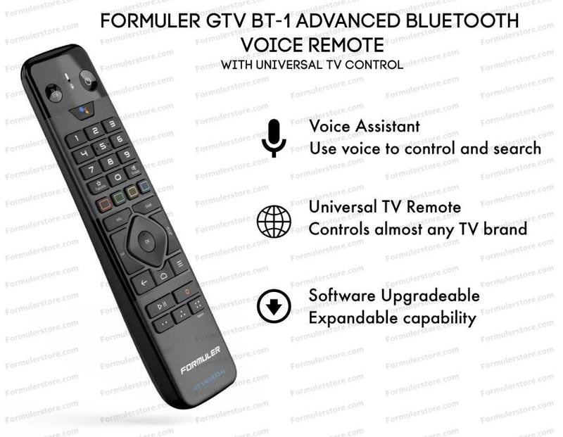 Formuler GTV BT-1 Advanced Bluetooth Voice Remote Formulerstore.com 