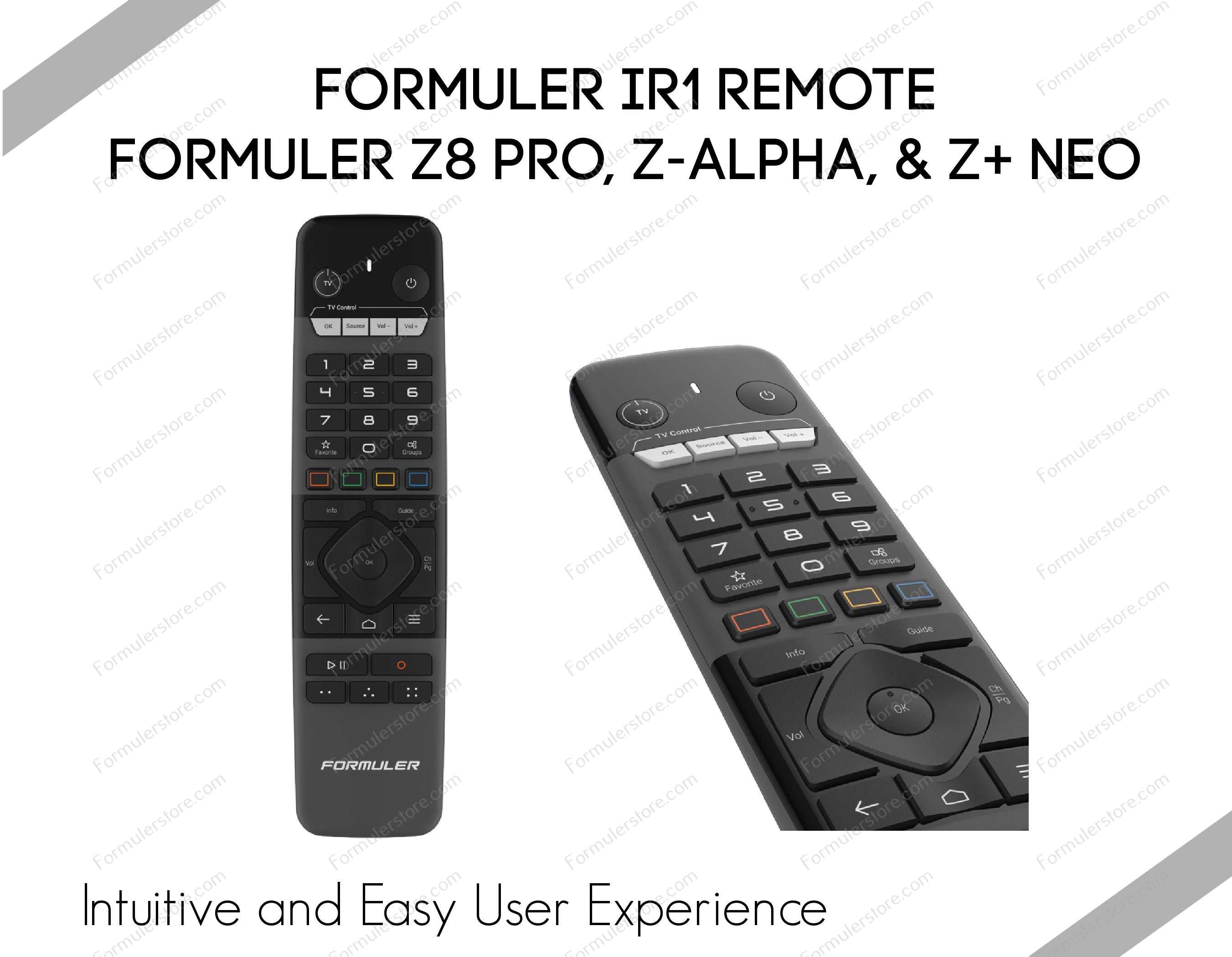 Formuler IR1 Remote - Formuler Z10 Pro Z8 Pro, Z-Alpha, & Z+ Neo