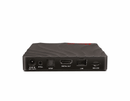 Dreamlink Dlite+ 5G rear panel with power, IR, optical, HDMI, Ethernet and microSD connections