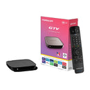 Formuler Gtv retail box, receiver and original remote control