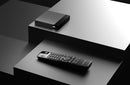 Formuler Z10 Pro receiver and remote on display platforms