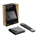 Formuler Z11 Pro Max retail box, receiver and original remote control