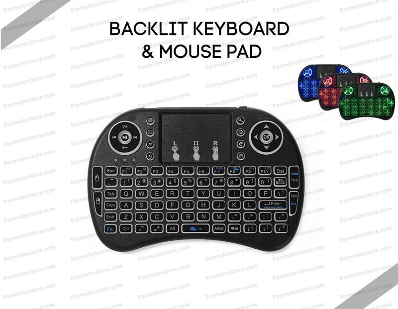 Backlit Keyboard & Mouse Pad Dreamlink-Formuler 