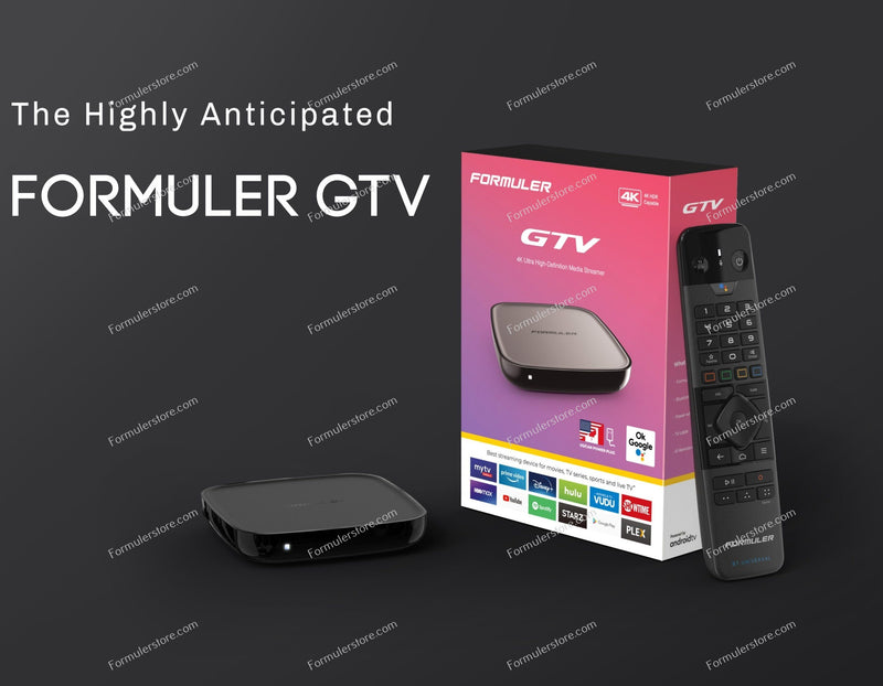 Formuler CC 4 K UHD IPTV Android 7 Lecteur avec tuner DVB-C/T2 H.265 2 Go  RAM 16 Go flash WiFi : : High-Tech