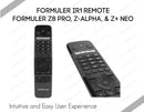 Formuler IR1 Remote - Formuler Z8 Pro, Z-Alpha, & Z+ Neo Formulerstore.com 