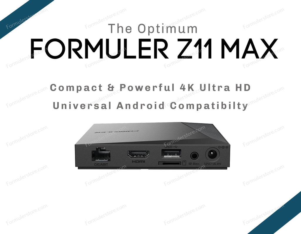 Formuler Z11 Pro Max 4K Android 11 Dual Band 5G Gigabit LAN 4GB Ram 32GB  Storage with Premium IR1 Remote Control | Bonus HDMI Cable | Bonus  Dreamlink