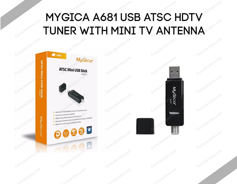 MyGica A681 USB ATSC HDTV Tuner with Mini TV Antenna Formulerstore.com 